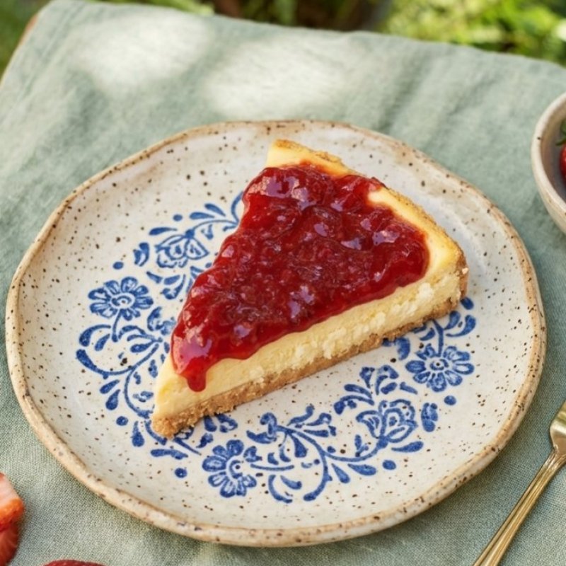 Cheesecake de Frutillas Porción